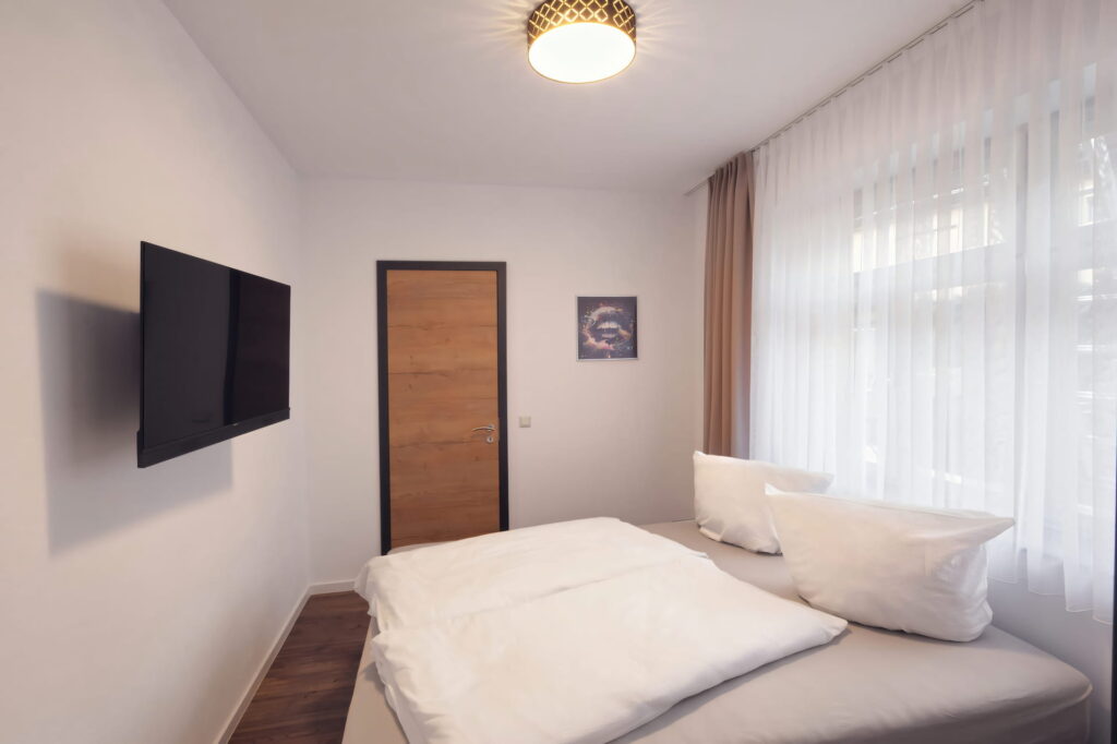 Ferienquartier 3 - Papststein - Schlafzimmer
